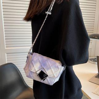 Tie-dye Flap Crossbody Bag