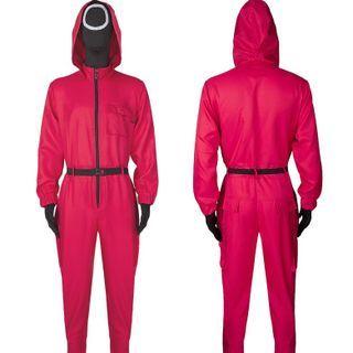 Spy Plain Long-sleeve Jumpsuit / Mask