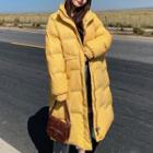 Plain Midi Padded Coat