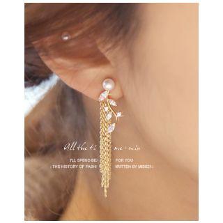 Chain-drop Earrings