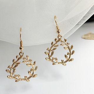 Alloy Branches Drop Earring 1 Pair - Hook Earrings - Gold - One Size