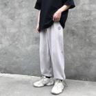 Applique Harem Sweatpants