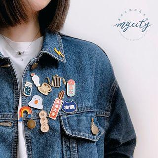 Cartoon Alloy Brooch (various Designs)