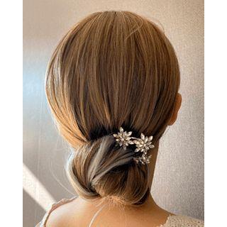 Flower Motif Binyeo Hair Pin