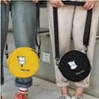 Cartoon Round Canvas Shoulder Bag