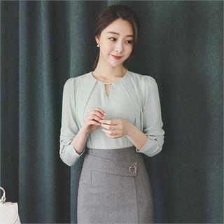 Metal-detail Cutaway-front Top