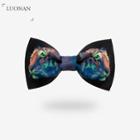 Printed Panel Bow Tie