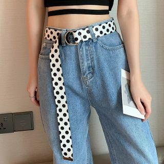 Cow Print Belt