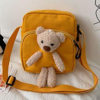 Plush Bear Crossbody Bag