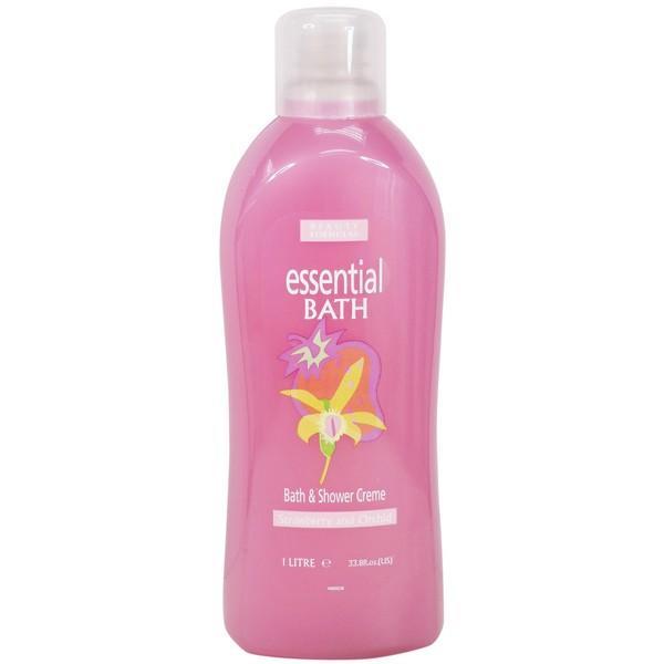 Beauty Formulas - Strawberry And Orchid Bath And Shower Cr Me 1 Litre/33.8oz