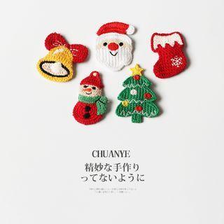 Christmas Knit Hair Clip