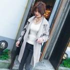 Loose-fit Ruffled Parka