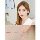 Gold Circle Earrings