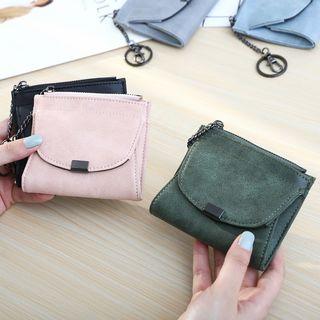 Faux Suede Coin Purse