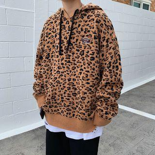 Leopard Hooded Sweater