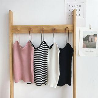 Spaghetti Strap Knit Camisole