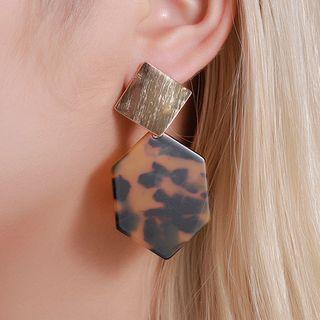 Set Of 5: Earring (various Designs) 01 - 12093 - Set - Gold - One Size