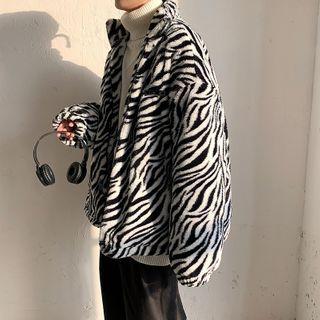 Print Loose-fit Padded Jacket