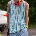 Tie-dye Round-neck Tank Top