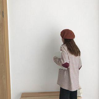 Stripes Crew Neck Long-sleeve T-shirt