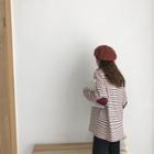 Stripes Crew Neck Long-sleeve T-shirt