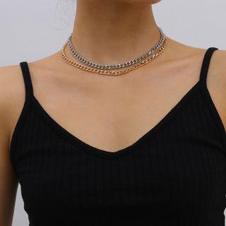 Alloy Choker 3172 - Mixed Color - One Size