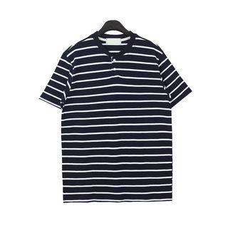 Plus Size Boxy Stripe Henley