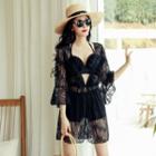 Set: Bikini + Lace Cover Up