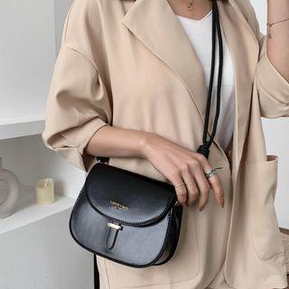 Rope Accent Mini Flap Crossbody Bag