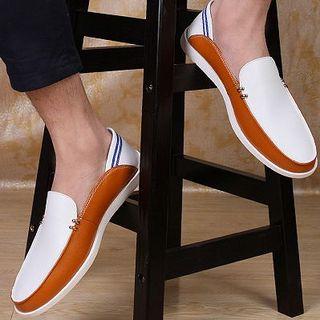 Stripe Back Loafers