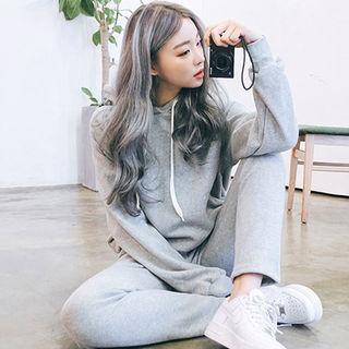 Set: Hooded Mickey Mouse Cotton Pullover + Sweatpants