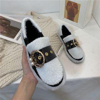 Embellished Ankle Snow Boots