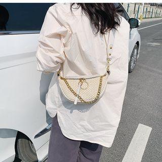 Woven Chained Belt Bag