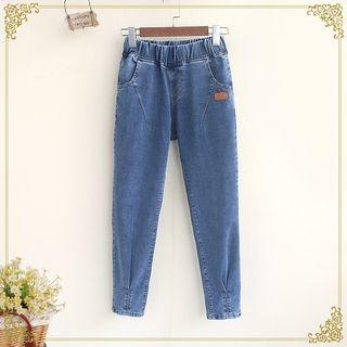 Applique Harem Jeans
