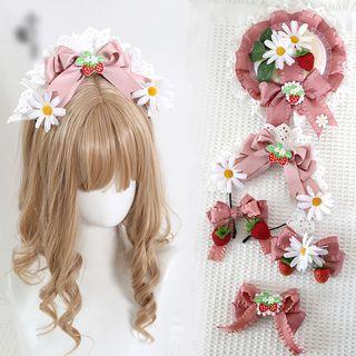 Flower / Strawberry / Leaf Headband / Fascinator Hat / Hair Clip / Hair Clamp (various Designs)