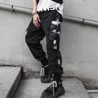 Camo Pocketed Pants