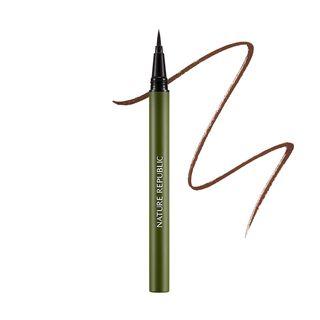Nature Republic - Smudge-proof Eyeliner (#02 Deep Brown)