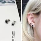 Stainless Steel Circle Stud Earring