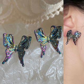 Holographic Butterfly Alloy Earring