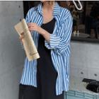 Long-sleeve Striped Shirt Stripes - One Size