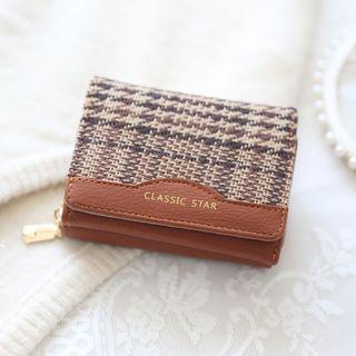 Patterned Trifold Wallet