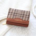 Patterned Trifold Wallet