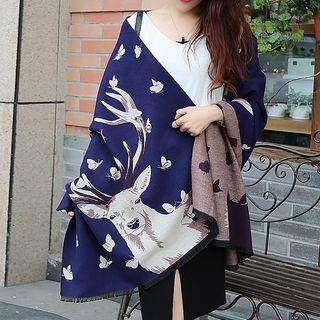 Deer Print Scarf