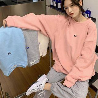 Comma Embroidered Sweatshirt