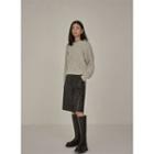Ribbed Marled Sweater