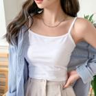 Basic Cropped Camisole Top