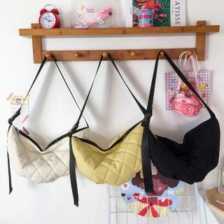 Quilted Nylon Crossbody Bag