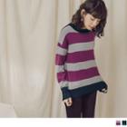 Color Block Knitted Top
