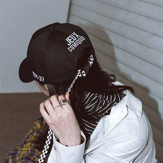 Lettering Cap Black - M