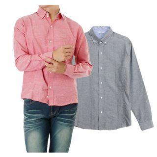 Plus Size Button-down M Lange Shirt